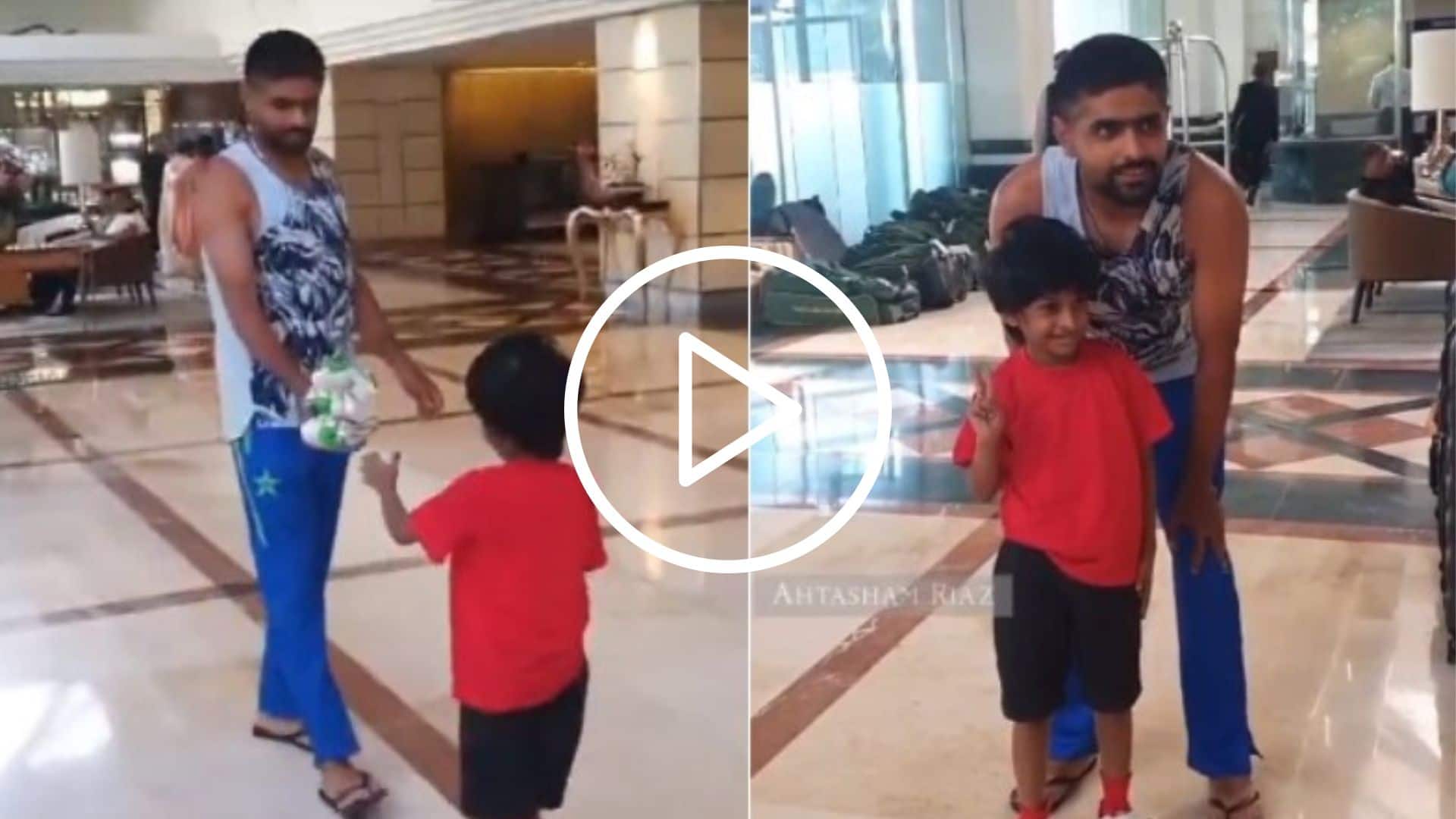 [Watch] Babar Azam's Sweet Gesture For A Young Kid Wins Hearts